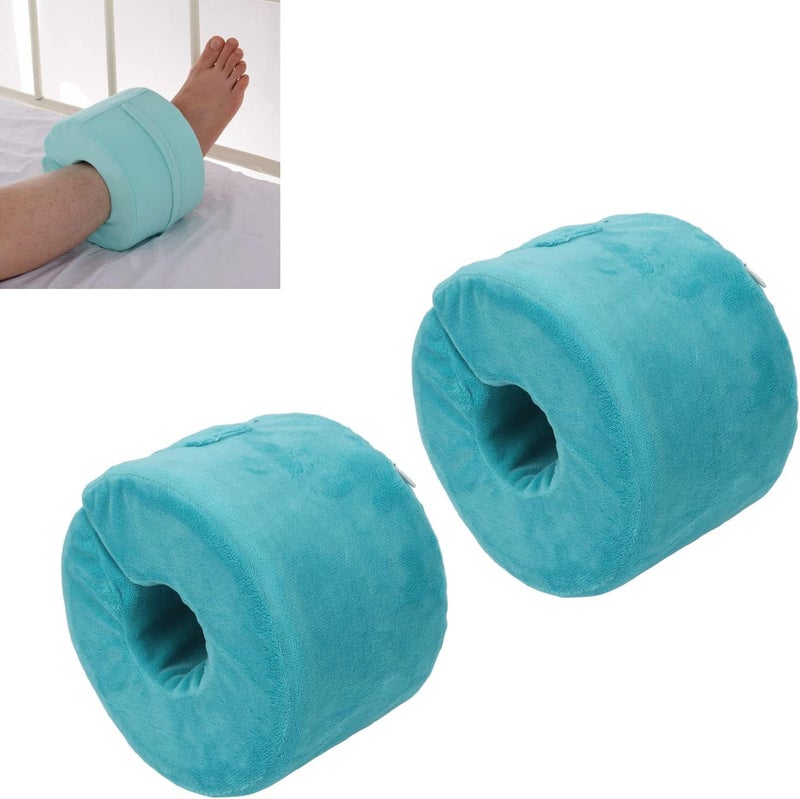 klarako Foot Elevation Pillow, 2pcs Foot Elevating Pillow Ankle Protector Support Elevated Foot Heel Pillow for Sore Foot Pressure Foam Ankle Rest Protector Pillow Foot Rest Pillow - Image 2