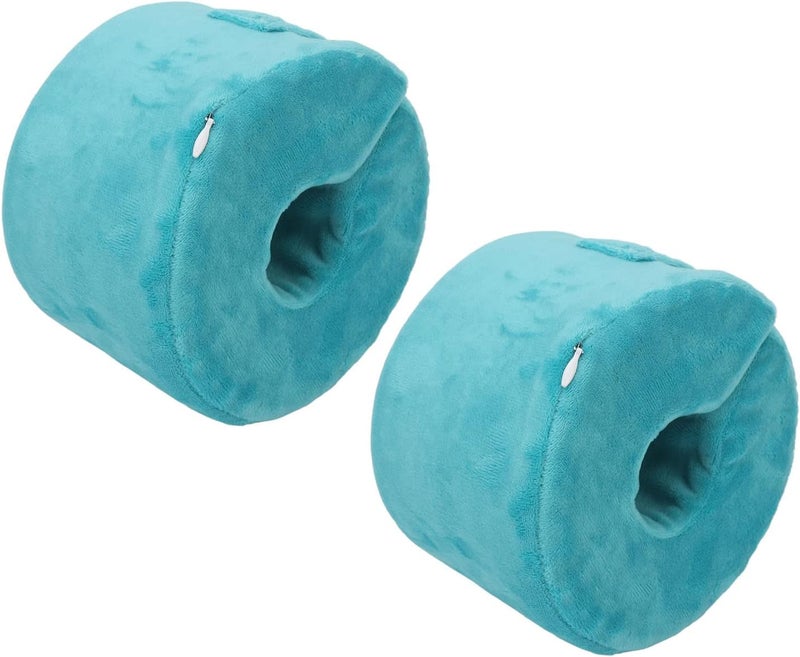 klarako Foot Elevation Pillow, 2pcs Foot Elevating Pillow Ankle Protector Support Elevated Foot Heel Pillow for Sore Foot Pressure Foam Ankle Rest Protector Pillow Foot Rest Pillow - Image 1