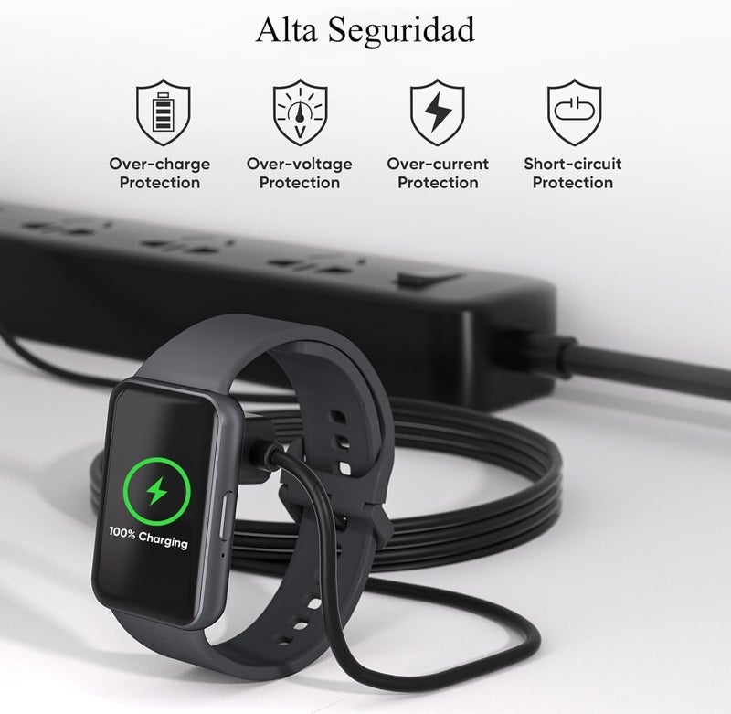 USB-C Charger Cable Compatible with Samsung Galaxy Fit 3 SM-R390 Magnetic Charging Adapter Replacement Cable Durable Smartwatch Accessory - Image 2