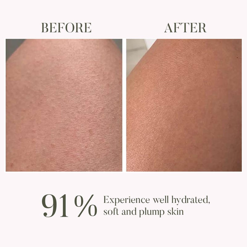Ohria Ayurveda Rose  Pomegranate Shower Oil  Calming Hydrating Bath  Body Oil with Almond Apricot  Shea Butter  Nourishing Formula for Soft Radiant Skin  50ml - Image 4