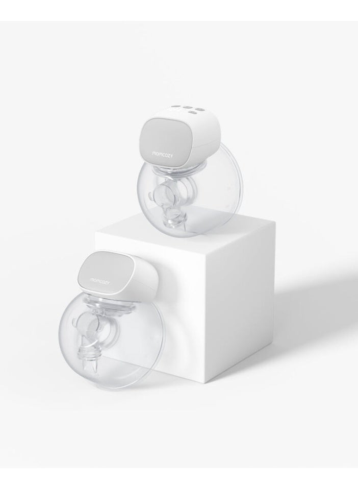 Momcozy S9 Pro Double Wearable Breast Pump Hands Free Wireless Both Sides 9 Levels Ultra Quiet 270 Min Battery 20% Smaller Double Your Milk & Reclaim Your Freedom as a Mom - Image 5