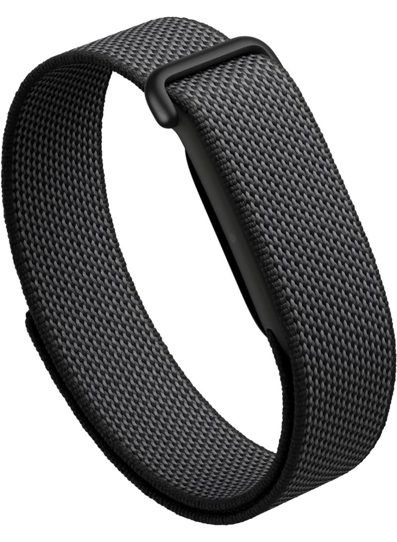 FitBites Google Fitbit Air - Screenless Activity Tracker with Fitness, Heart Rate, and Sleep Tracking - Personalized AI-Powered Coaching - Up to 7 Days’ Battery Life - Works with iOS and Android - Obsidian - Image 1