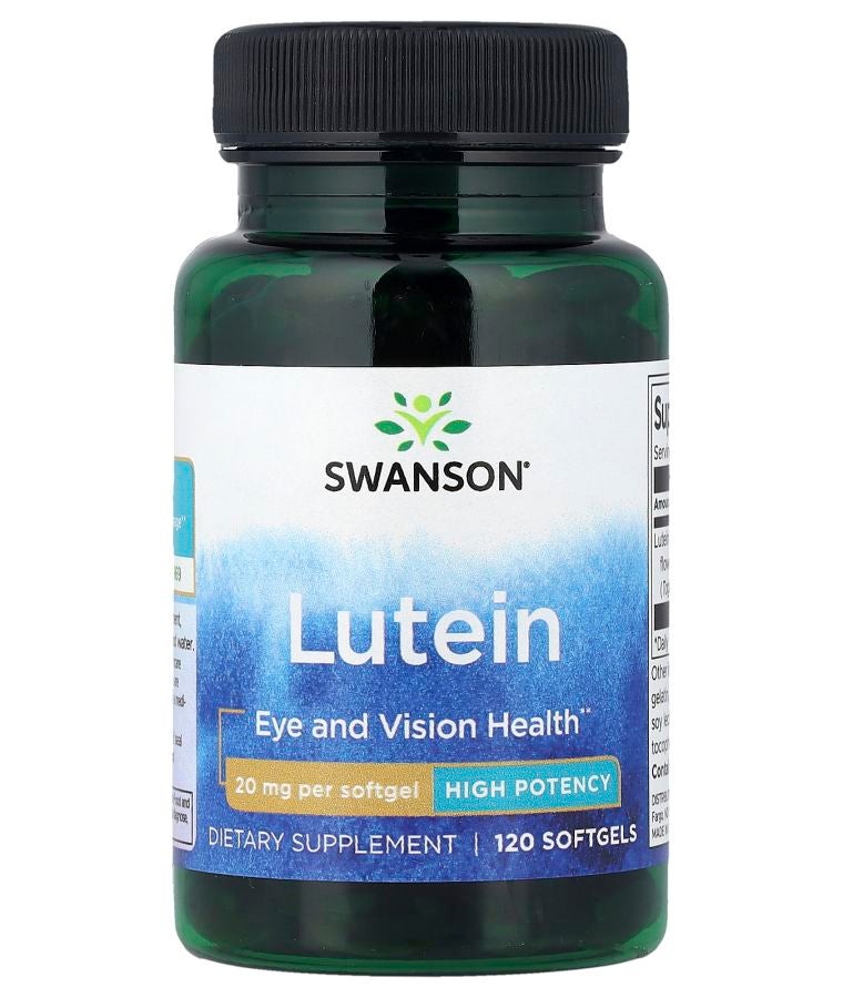 SWANSON Lutein High Potency 20 mg 120 Softgels