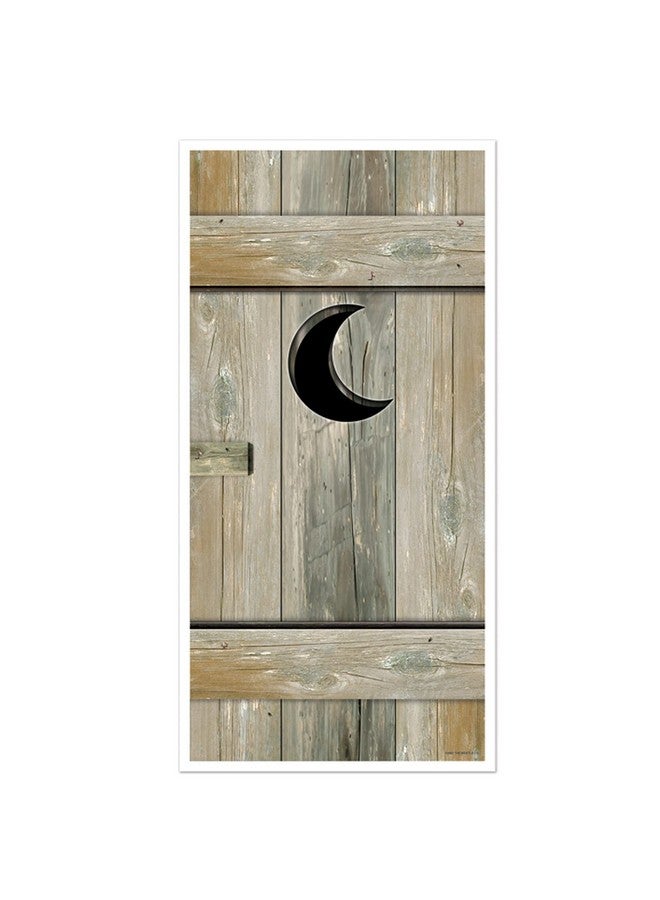 Beistle Outhouse Door Cover - Image 1