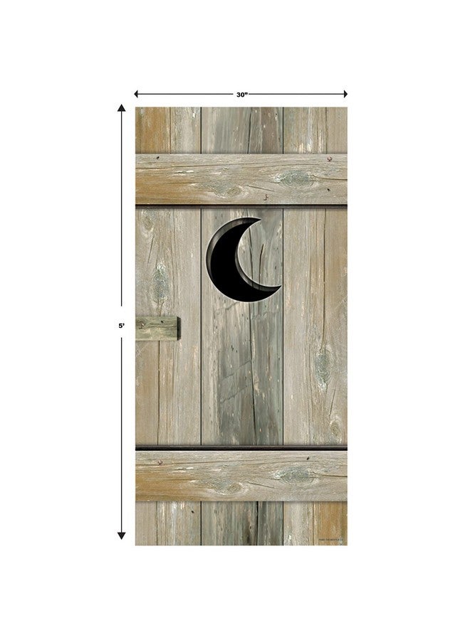Beistle Outhouse Door Cover - Image 2