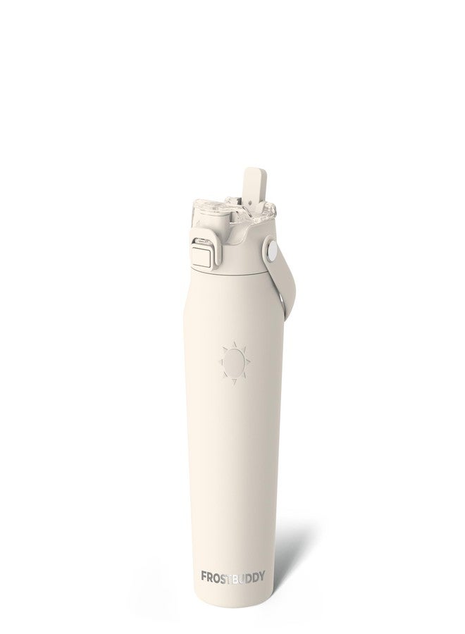 Frost Buddy 24oz Insulated Water Bottle with Straw & Chug Lid | Leak-Proof Stainless Steel | 24-Hours Cold | Sweat-Proof, Cup Holder Friendly | Ideal for Gym, Travel, Sports & Everyday Hydration - Image 1