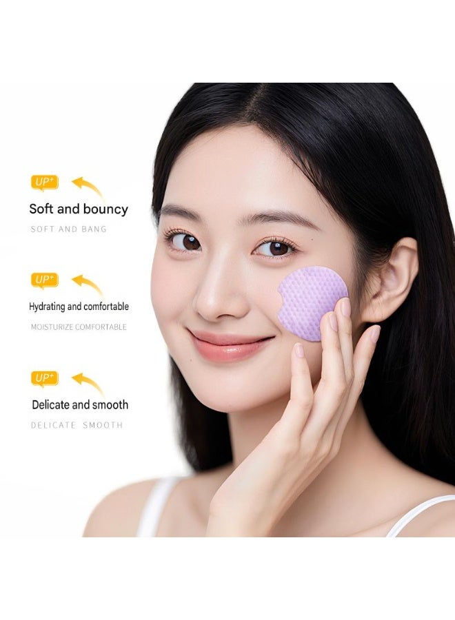 HUNMUI Professional Purple Onion Soothing Essence Cotton Pad, 60 Pads Hydrating u0026 Smoothing Facial Pads, Infused with Purple Onion Extract, Soothe Irritated Skin, Improve Skin Texture, Gentle Exfoliating Toner Pads for All Skin Types - Image 2