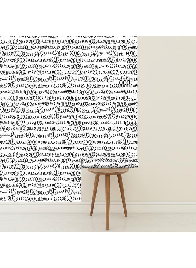 Bluejw Abstract Geometry TV Background Wall Thickened Removable Wallpaper   PVC Self-adhesive Wallpaper Wallpaper - Image 5