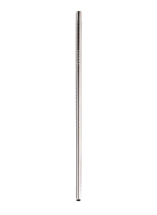 NIBEMINENT Reusable Drinking Straw Silver - Image 1