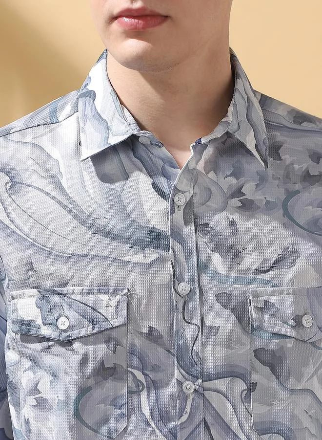 Dennis Lingo Stylish Multicolour Shirt For Men With A Trendy And Eye Catching Design Crafted From Breathable Fabric