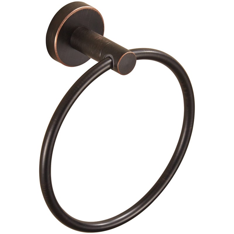 BigBig Home BigBig Home Bronze Towel Holder Bathroom Towel Ring Oil Rubbed Bath Hand Towel Rack Hanger Wall Mounted Rustic Farmhouse 