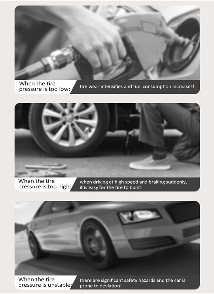 SMARTX - Digital Mini Car Tyre Inflator Air Compressor with Auto Stop and LED Light 12V Fast Portable Air Pump for Car Bicycle Motorcycle Ball Air Mattress - Image 1