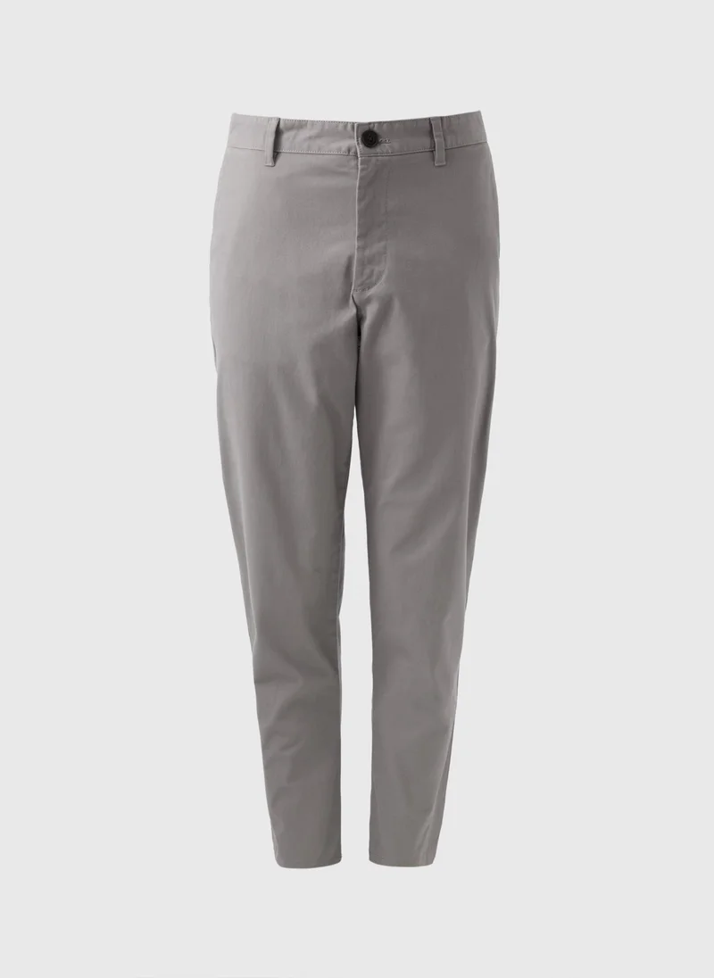 Matalan Grey Straight Fit Chinos Regular
