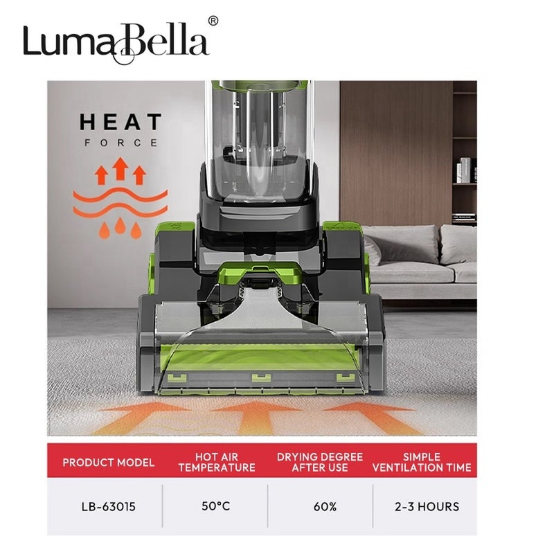 لوما بيلا غسالة سجاد لوما بيلا 3600 واط، 4 لتر - LB-63015 - Image 3