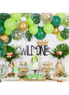 85Pcs Gold Lime Green
