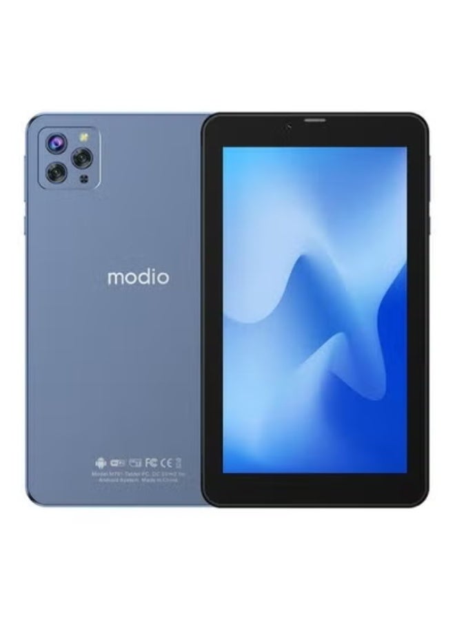 modio M791 7-Inch Smart Tablet – 4GB RAM, 64GB Storage, 5G Connectivity, Dual Cameras, Android OS, Lightweight & Compact Design, Long Battery Life, International Version – Blue - Image 1