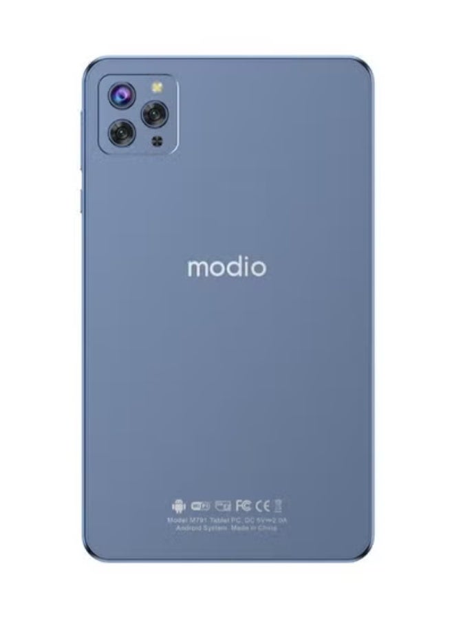 modio M791 7-Inch Smart Tablet – 4GB RAM, 64GB Storage, 5G Connectivity, Dual Cameras, Android OS, Lightweight & Compact Design, Long Battery Life, International Version – Blue - Image 2