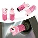 Rislobx 4Pcs Duck Tire Valve Caps Funny Sunglasses Duck Valve Stem Caps Covers for Wheels Decorative Cute Tire Valve Caps for Car Accessories Hexagon Duck Pink - Image 2