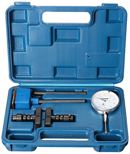 Central Tools 3D101 0 to 1 Inch Dial Indicator Set with Magnetic Base - Image 2