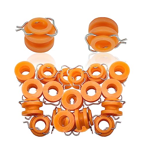 TOPCNOEM 10PCS Window Regulator Roller Clips Compatible with Ford Mustang Falcon FSeries Truck Fairlane Thunderbird Mercury Comet C0AB6423240B - Image 1