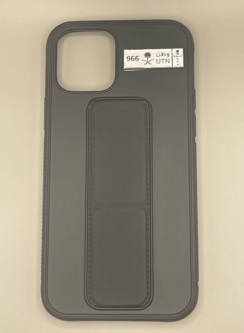 Metal Sticker – “966 UTN” Saudi Plate Design - Image 2