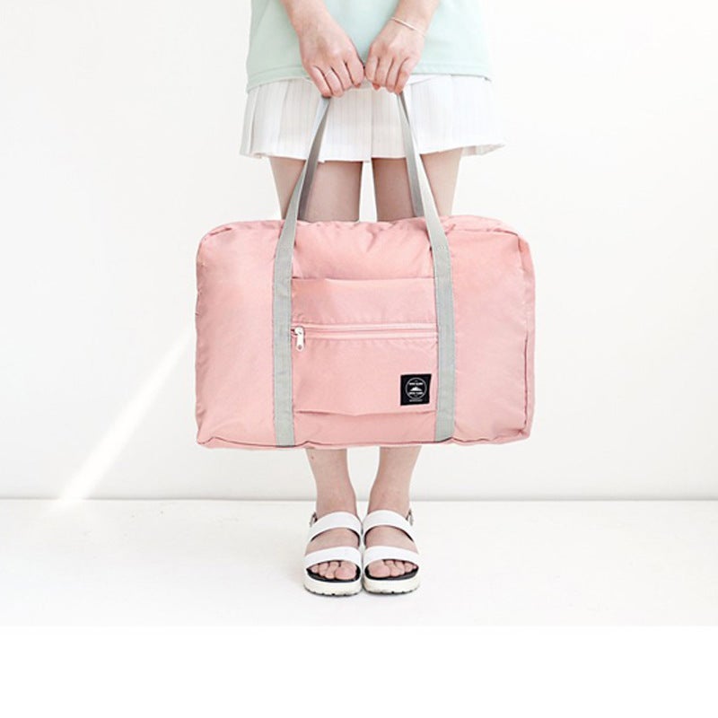 New Multi-Functional Foldable Travel Bag Pink 