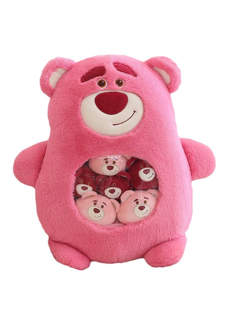 Creative round toys cute cartoon dolls a big bag of creative plush toys  - Image 1