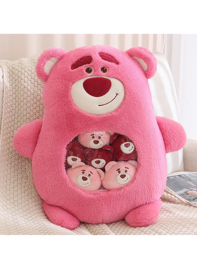 Creative round toys cute cartoon dolls a big bag of creative plush toys  - Image 2