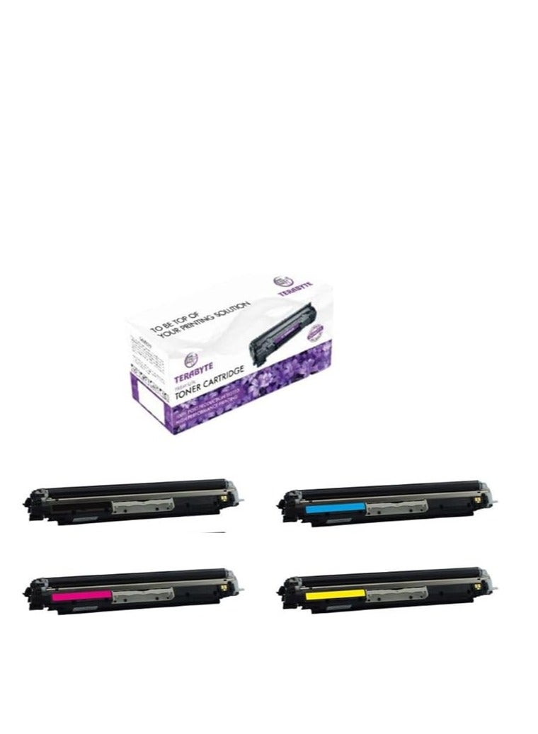Terabyte CLT-404 compatible toner cartridge for Samsung CLT-404 CLT-K404S CLT-C404S CLT-M404S CLT-Y404S use with Xpress C430W C430FW C480FW SL-C430W SL-C480W SL-C480FN C480 C43x C48x printer (4 pieces) - Image 2