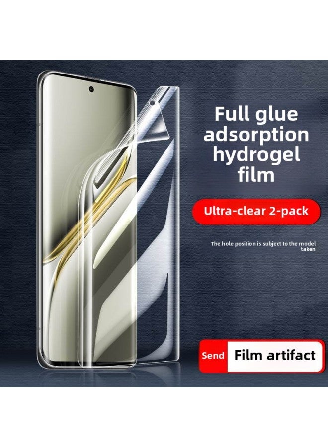 Applicable To One Plus Ace3Pro Tempered Film 12Ace2 Mobile Phone Film Oppo1 11 Two Anti-peep 1 Plus Ace2v Racing-Color:Imported Hydrogel Film Ultra-clear 2-piece Bare Metal Feel √ Refuse To Warp √ Fingerprint Unlocking In Seconds-Size:Oneplus Ace3  - Image 1