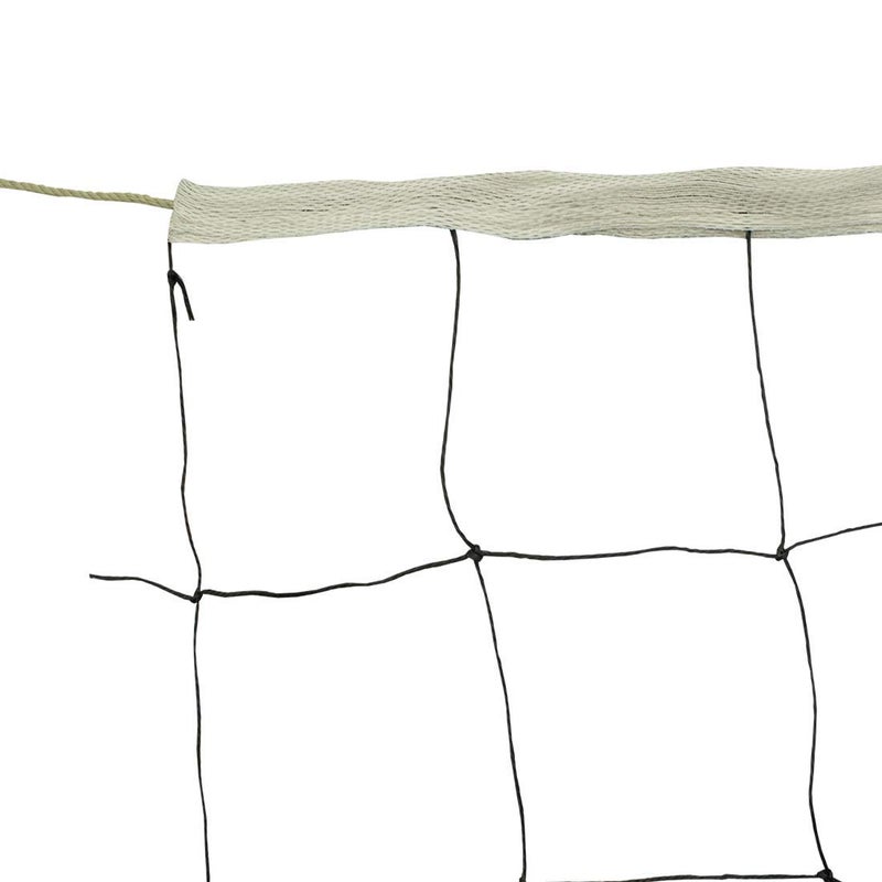 TRIUMPH Kay Kay Volley Ball Net VB 102-AA Nylon Net 9 Mesh Black Color with Both Side Nylon Tape and Nylon Rope - Image 3
