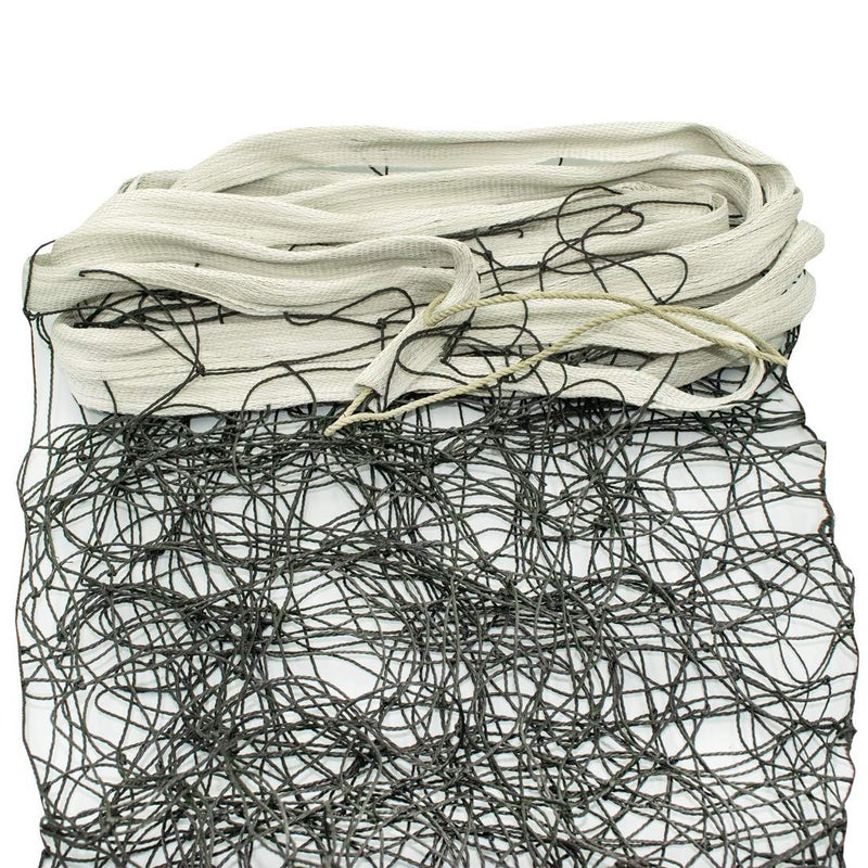 TRIUMPH Kay Kay Volley Ball Net VB 102-AA Nylon Net 9 Mesh Black Color with Both Side Nylon Tape and Nylon Rope - Image 2