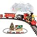 AuroTops Christmas Train Sets for Around The TreeKids Train Set Steam Trains for Boys GirlsSounds Lights for Kids 4 5 6 7 8 Years Party Favors Party Decorations - Image 2