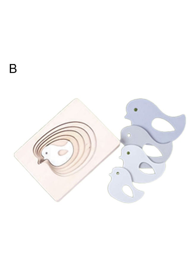 Animal Cartoon 3D Multilayer Jigsaw Puzzle Early Educational - Image 1