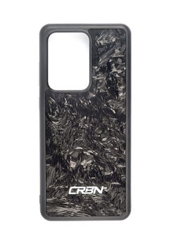 crbn Real Carbon Fiber Phone Case Back Cover For Model Samsung S20 Ultra Mobile Phone - Forged  - Image 1