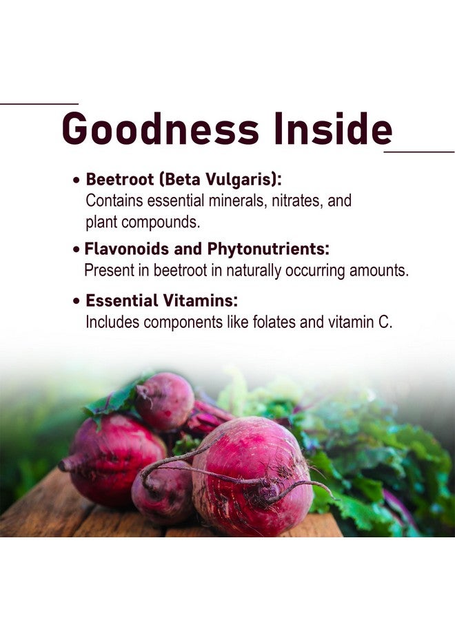 minature أقراص الشمندر من مي ناتشر (بيتا فولغاريس) | 500 ملغ × 90 قرص، إمداد لمدة 45 يومًا - Image 3