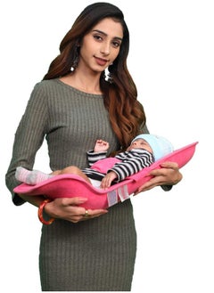 HOOPA 1 Hoopa Hoopa Infant Carrier, Strawberry | Feeding Pillow | Baby Carrier | Infant Carrier | Reclined Carrier  - Image 2