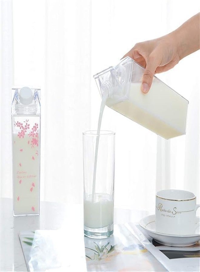 CETLO Milk Bottle 500 ml | Leak-Proof Reusable Bottle with Secure Cap | Food-Grade Plastic Container for Milk, Juice & Beverages - Image 4