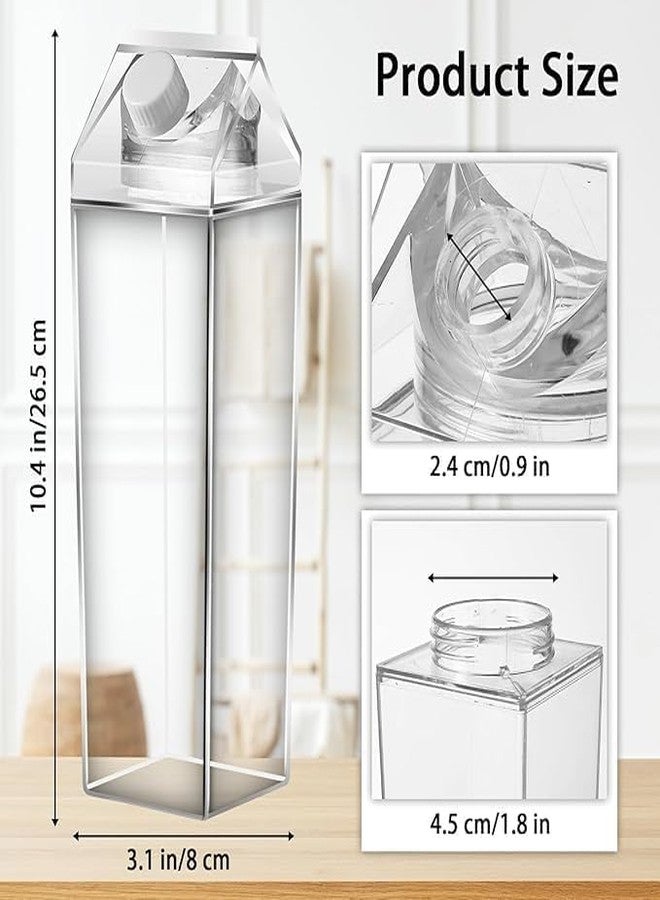 CETLO Milk Bottle 500 ml | Leak-Proof Reusable Bottle with Secure Cap | Food-Grade Plastic Container for Milk, Juice & Beverages - Image 2