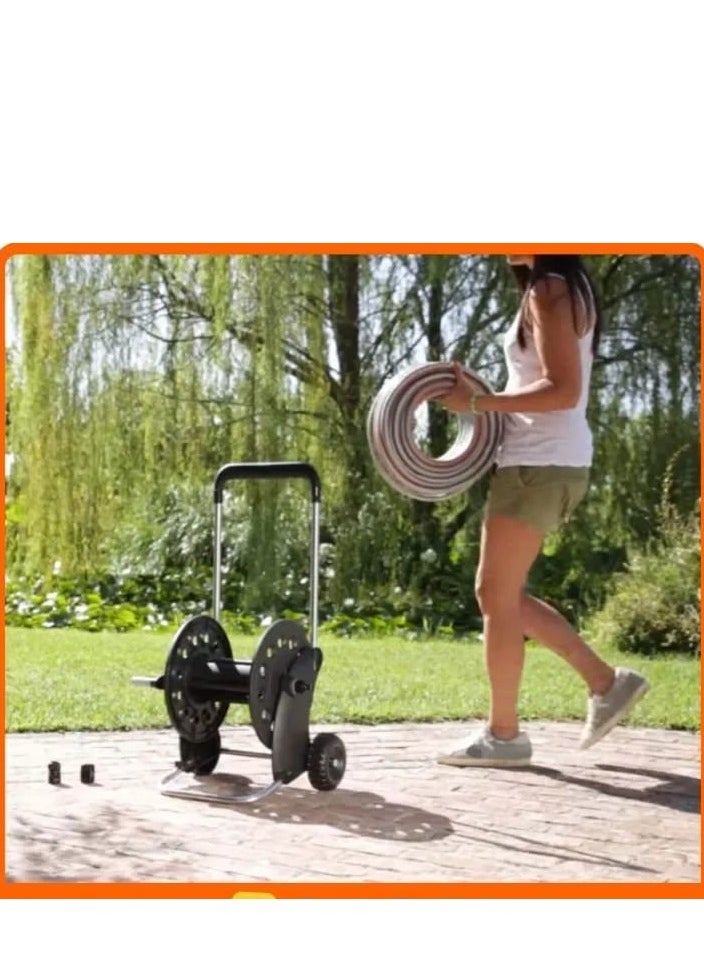 Ecosei sturdy Hose Reel Cart, Black - pzsku/Z103B290F115F7CE9DA9FZ/45/_/1729195283/1ee7e14e-6414-4ba7-855b-eb45358fd4b0