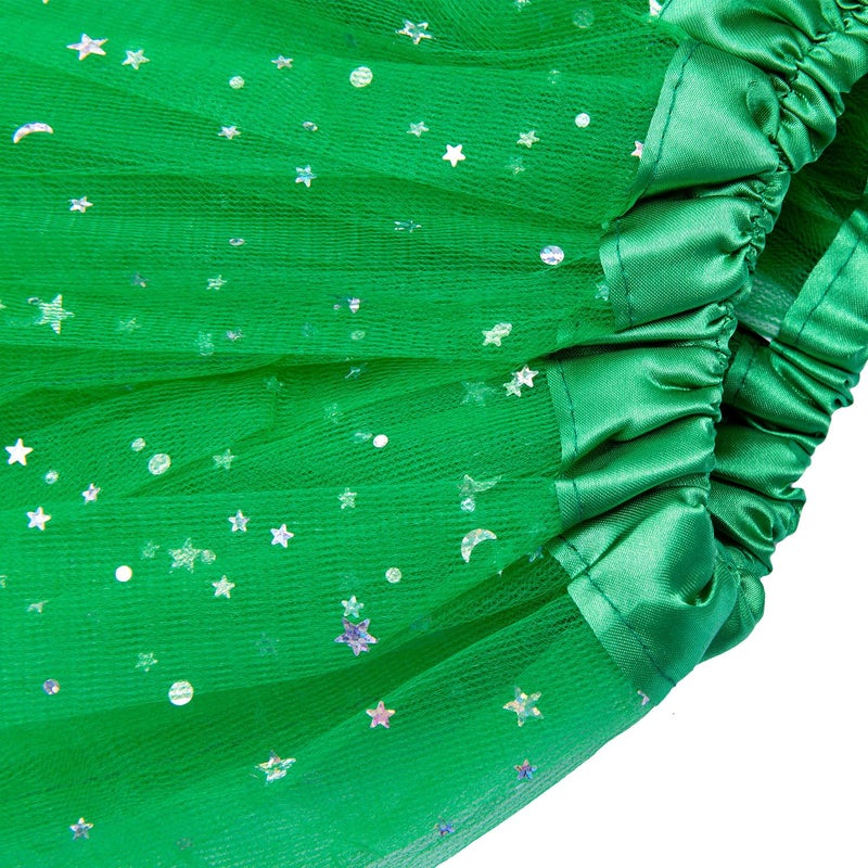 Liatunou Layered Tulle Tutu for Women and Teen Girls, Running Skirts 80S Princess Ballet Dance Skirts Tutu for St.Patrick's Day/Halloween Party Favors - Image 3