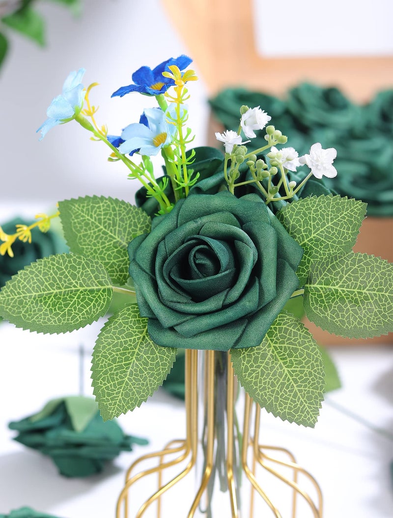 Jdsour 50Pcs Artificial Flower - Image 3