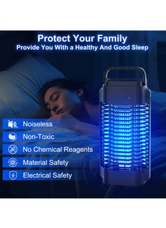 Necomi Outdoor Insect Killer, Mosquito Killer With Led Light, Outdoor Indoor Fly Trap, Insect Repellent Electric Fly Trap, Suitable For Courtyard  - Image 4