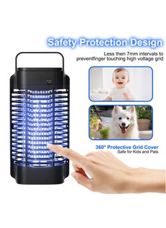 Necomi Outdoor Insect Killer, Mosquito Killer With Led Light, Outdoor Indoor Fly Trap, Insect Repellent Electric Fly Trap, Suitable For Courtyard  - Image 5
