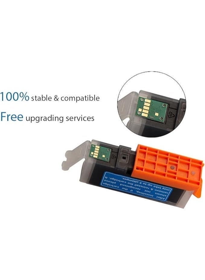 NexNova® ink Cartridge 655 for HP High Yield (2-Pack Black) for HP Deskjet Ink Advantage 3525 4615 4625 5525 6520 6525 - Image 4