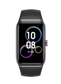 Honor Choice Honor Choice MOECEN Band Bluetooth Call Smart Watch AMOLED Display Silicone Strap and 12 Days Battery Life Black  - Image 1
