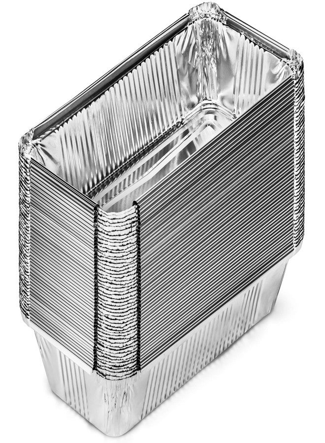 DecorRack 40 Bread Loaf Pans 8.5 x 4.5 Inch 2 Lb Aluminum Foil Pans Food Storage Container, For Cooking, Baking, Storing, Meal Prep Homemade Bread Pans (40 Pack) - Image 4