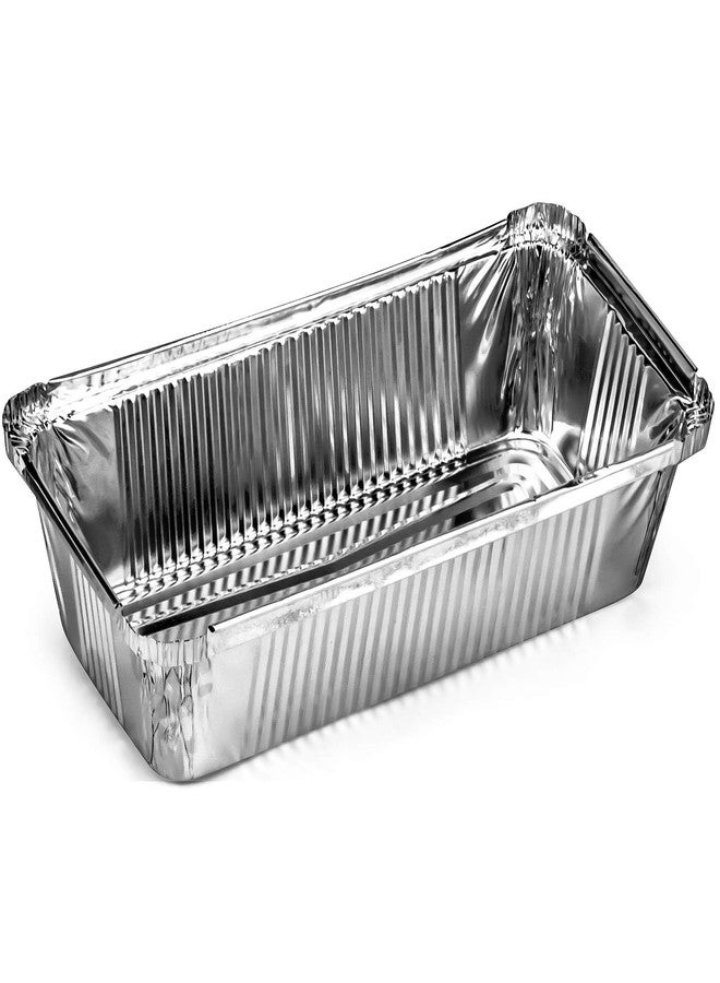 DecorRack 40 Bread Loaf Pans 8.5 x 4.5 Inch 2 Lb Aluminum Foil Pans Food Storage Container, For Cooking, Baking, Storing, Meal Prep Homemade Bread Pans (40 Pack) - Image 2