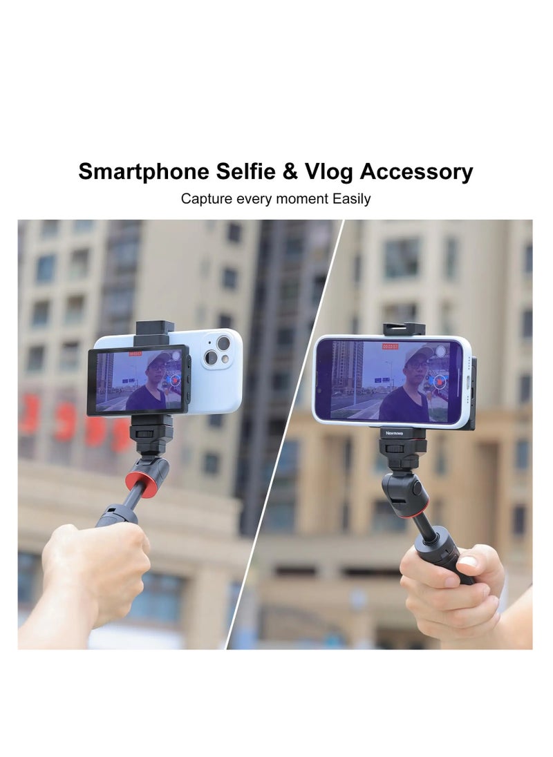 KingMa - KingMa VL-PH01 Selfie Vlog Screen Monitor for Rear Camera Selfie Shooting, Compatible with iPhone with Magnetic Phone Clip and Bluetooth Remote for Selfie Vlog Live Stream and Video Recording - Image 1