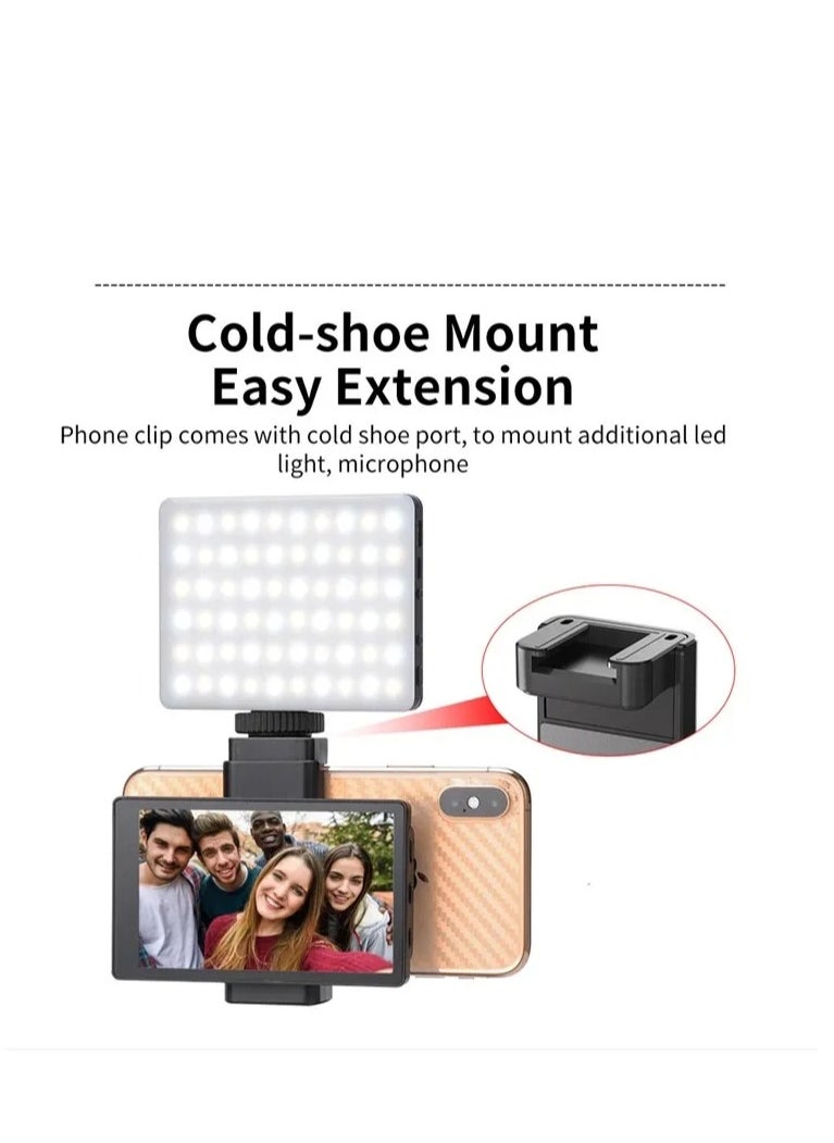 KingMa - KingMa VL-PH01 Selfie Vlog Screen Monitor for Rear Camera Selfie Shooting, Compatible with iPhone with Magnetic Phone Clip and Bluetooth Remote for Selfie Vlog Live Stream and Video Recording - Image 1